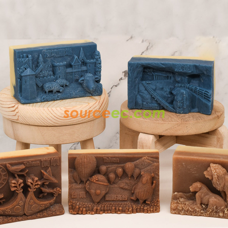 客製化3D立體手工雕刻CP客製化香皂禮品