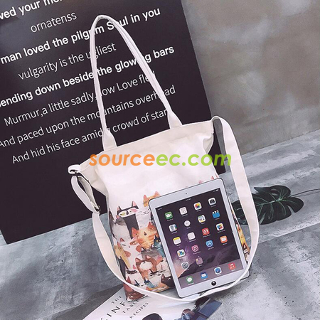 客製化帆布手提斜挎包禮品