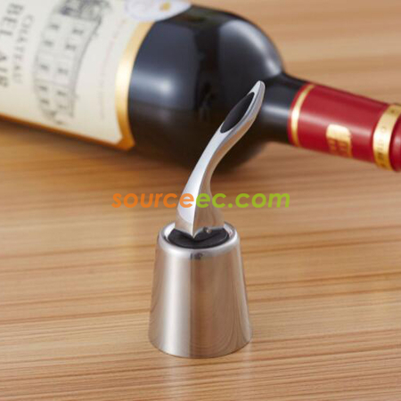 客製化不鏽鋼紅酒塞禮品