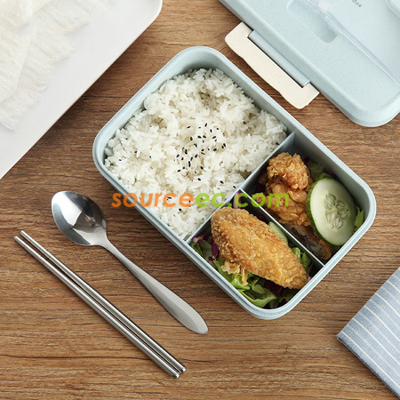 客製化1000ML 麥稈餐盒禮品