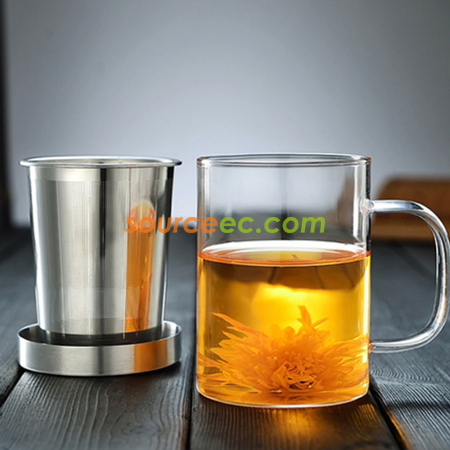 客製化玻璃泡茶杯禮品
