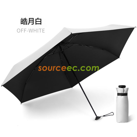 客製化五摺6骨過膠迷你口袋傘禮品