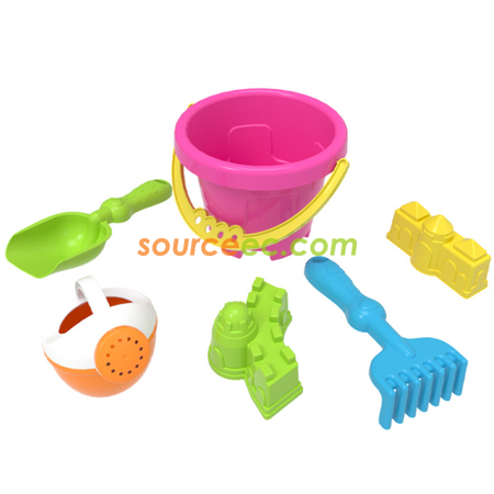 客製化6件套兒童沙灘玩具禮品
