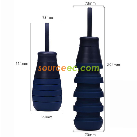 客製化500ML折疊便攜水壺禮品