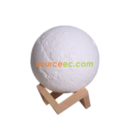 客製化3D月球夜燈加濕器禮品