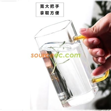 客製化方形耐熱玻璃杯禮品