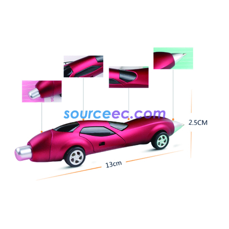 客製化卡通汽車廣告筆禮品