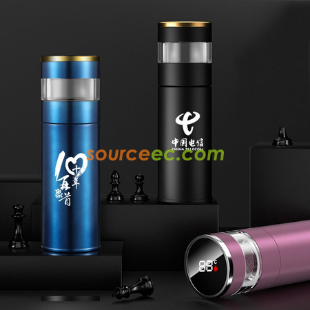客製化智能茶水分離客製化保溫杯禮品