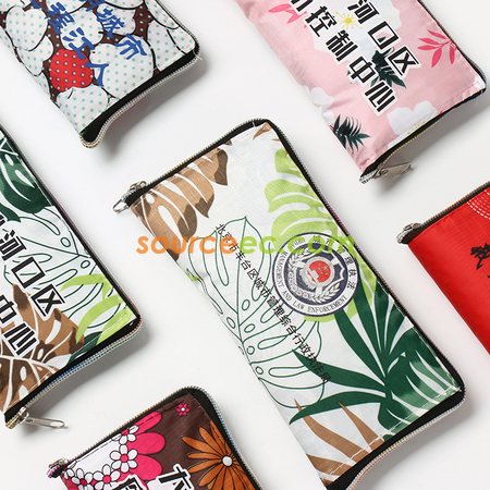 客製化折疊拉鏈購物袋禮品