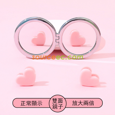 客製化創意流沙化妝鏡禮品
