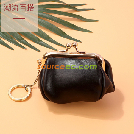 客製化油蠟牛皮零錢包禮品