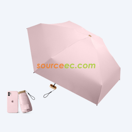客製化六摺迷你口袋傘禮品