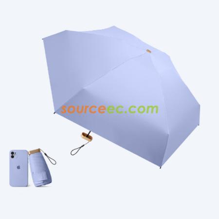 客製化六摺迷你口袋傘禮品