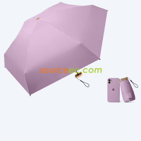 客製化六摺迷你口袋傘禮品