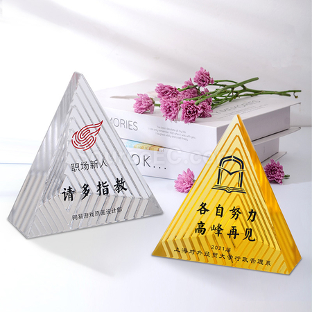 客製化水晶獎座禮品