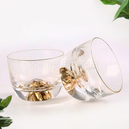 日式水晶玻璃茶杯