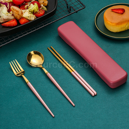 客製化不鏽鋼餐具套裝禮品