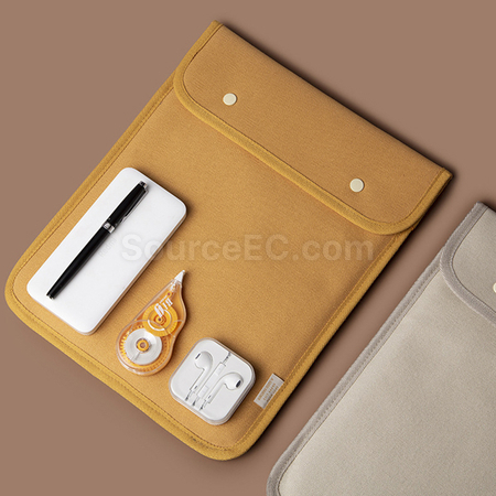 客製化簡約帆布電腦內膽包禮品