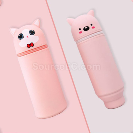 客製化伸縮矽膠筆袋禮品