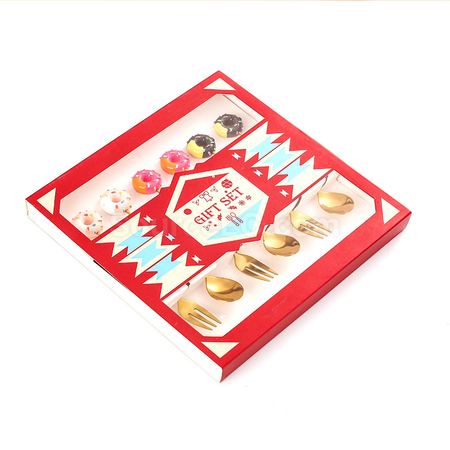 客製化咖啡勺叉套裝禮品