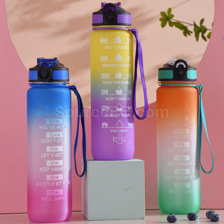 客製化1000ML磨砂便攜水樽禮品