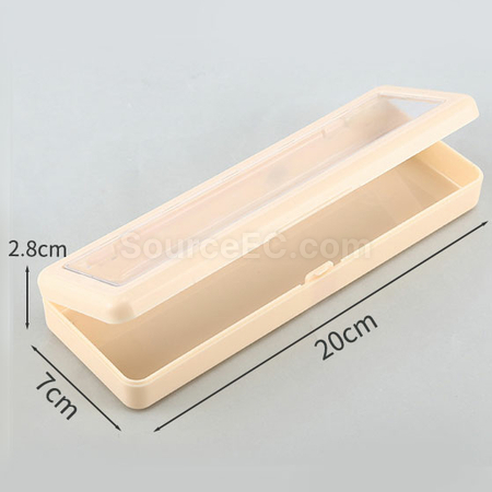 客製化透明翻蓋禮品文具盒禮品