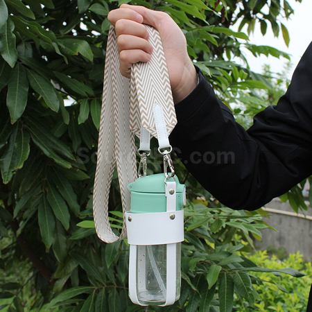 客製化織帶斜挎杯袋禮品