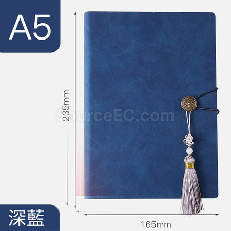 客製化復古文創商務工作軟皮活頁記事本禮品