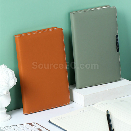 客製化A5簡約軟皮筆記本禮品