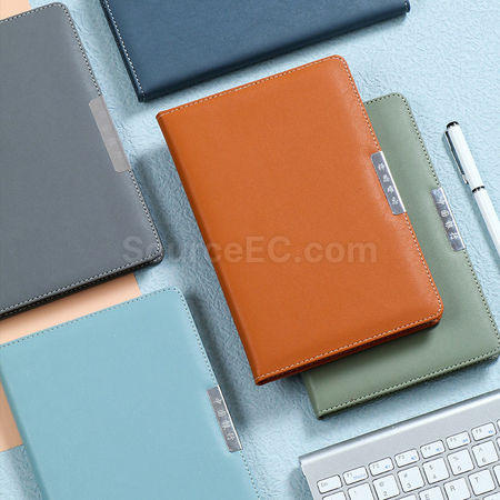 客製化A5簡約軟皮筆記本禮品