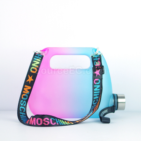 客製化1.5L便携斜挎包水壶禮品