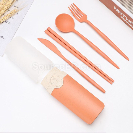 客製化麥稈餐具套裝禮品