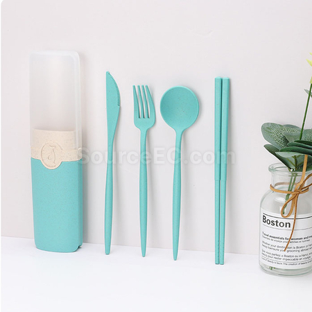 客製化麥稈餐具套裝禮品