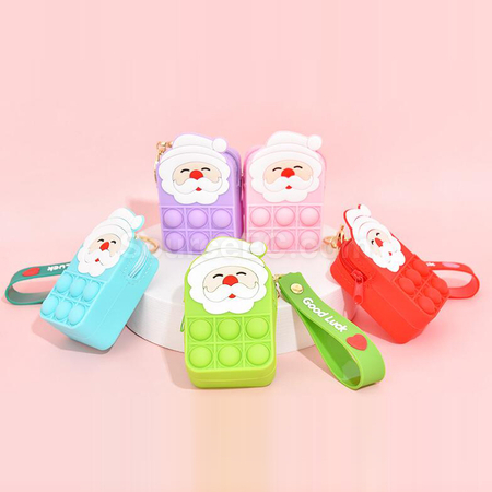 客製化聖誕老人滅鼠先鋒零錢包禮品