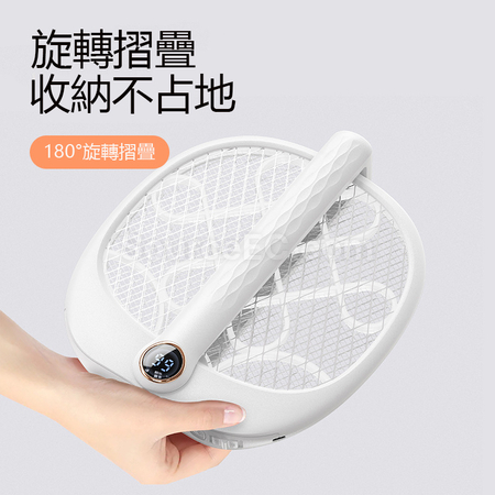 客製化摺疊USB充電電蚊拍禮品