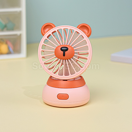 客製化小熊可擕式風扇禮品
