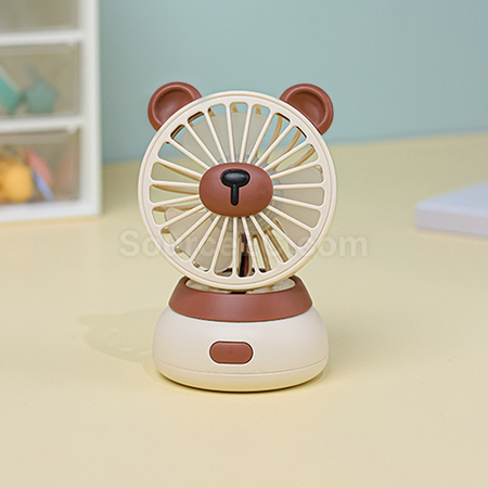 客製化小熊可擕式風扇禮品