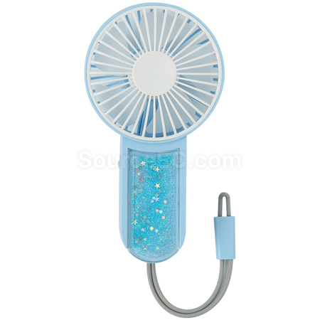 客製化掛繩發光風扇禮品