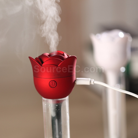 客製化玫瑰USB空氣加濕器禮品