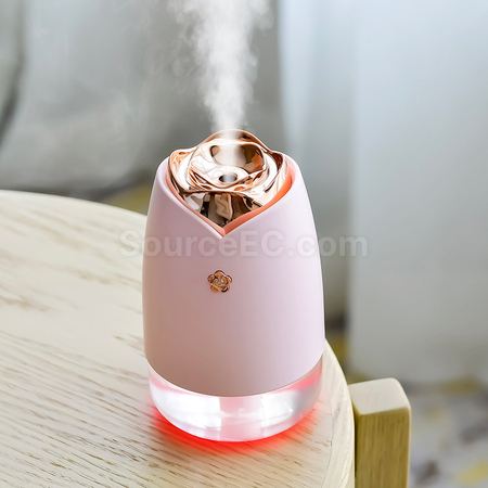 客製化玫瑰USB空氣加濕器禮品