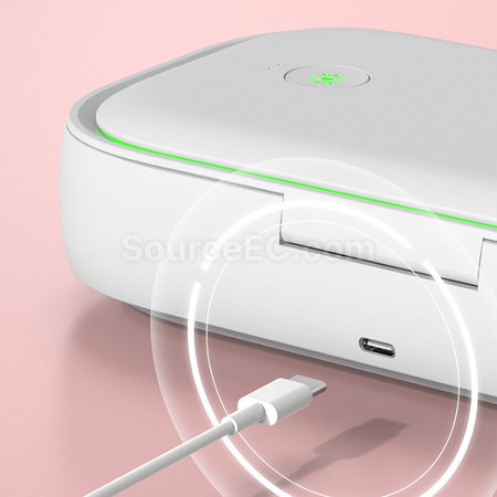 客製化多功能無線充電紫外線消毒盒禮品