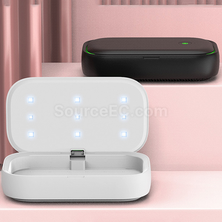 客製化多功能無線充電紫外線消毒盒禮品