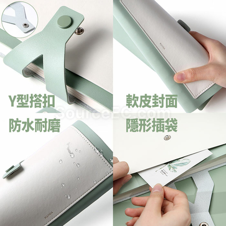 客製化簡約PU筆記本禮品