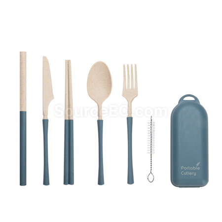 客製化麥稈餐具套裝禮品