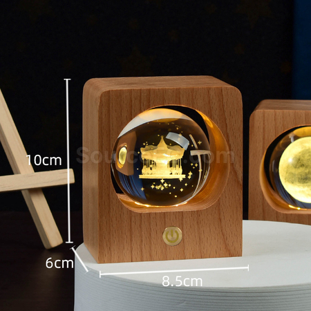 客製化木製水晶球禮品