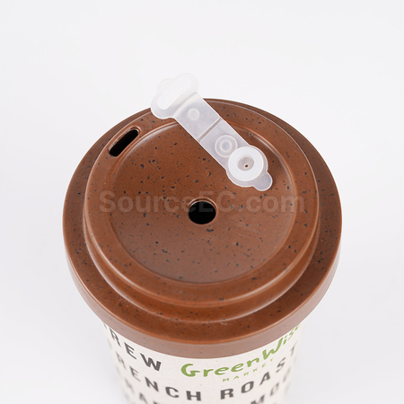 客製化350ML竹纖維咖啡杯禮品