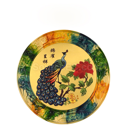 客製化琉璃實木獎牌禮品