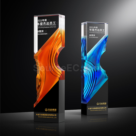客製化商品 琉璃獎座