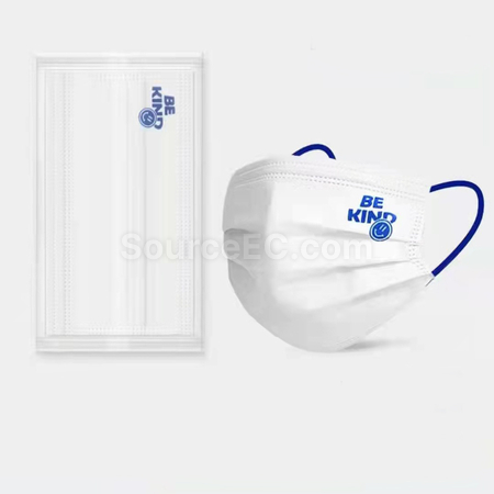 客製化克萊因藍一次性口罩禮品