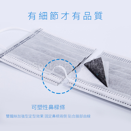 客製化四層活性碳防護口罩禮品